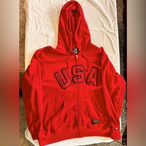 USA Polo Jeans Co XX-Large full zip hoodie sweatshirt.